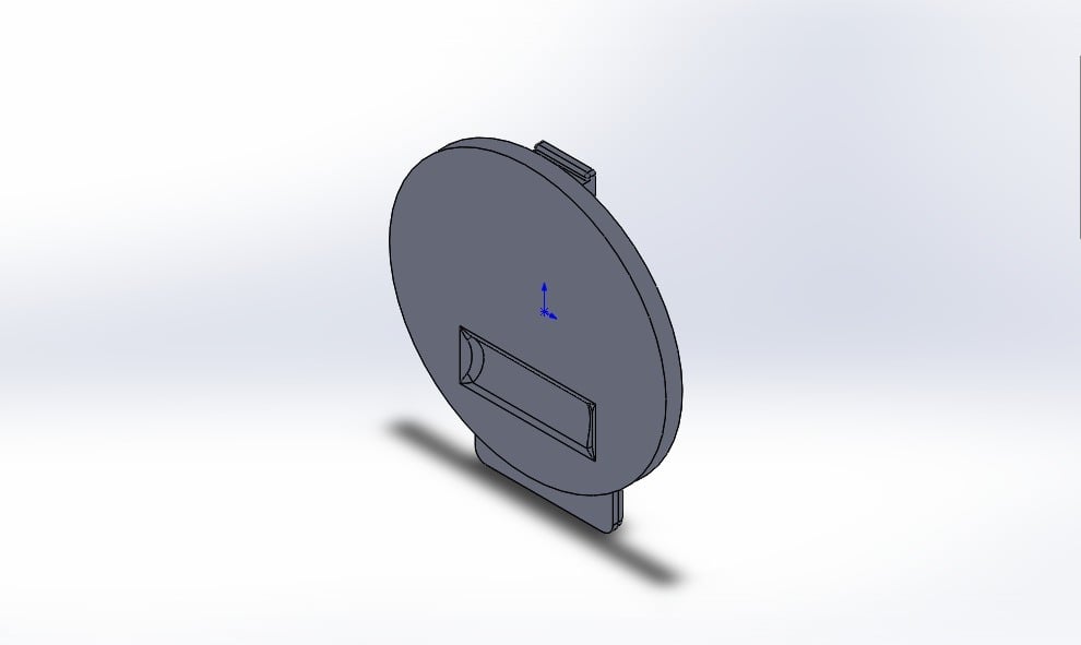 Задний бампер для Opel Astra H (2006)