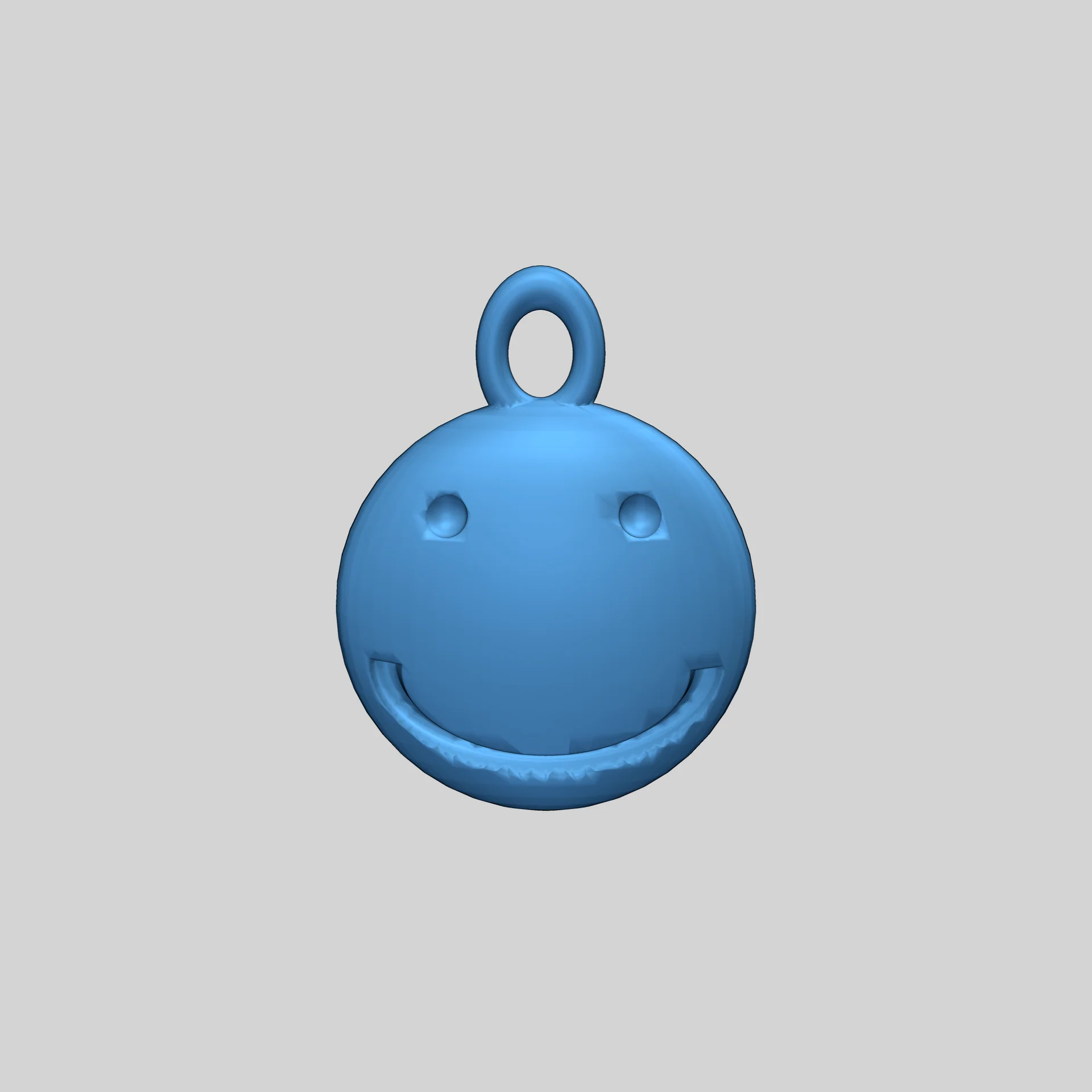 Украшение-брелок с улыбкой на Рождество