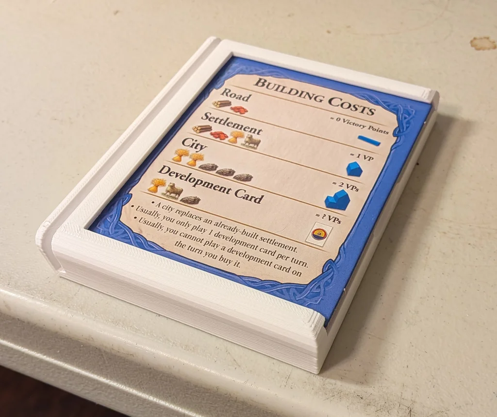 Игровая подставка для Settlers of Catan