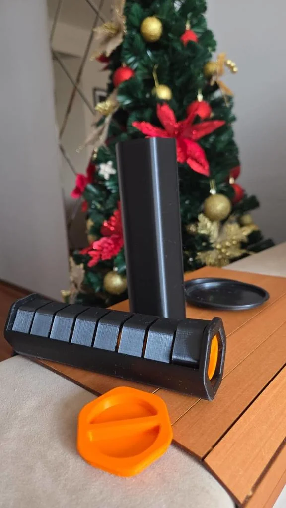 Шестиугольная коробка для таблеток