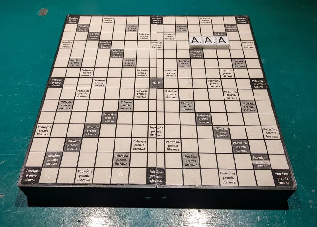 Путешественный Скраббл с магнитной доской