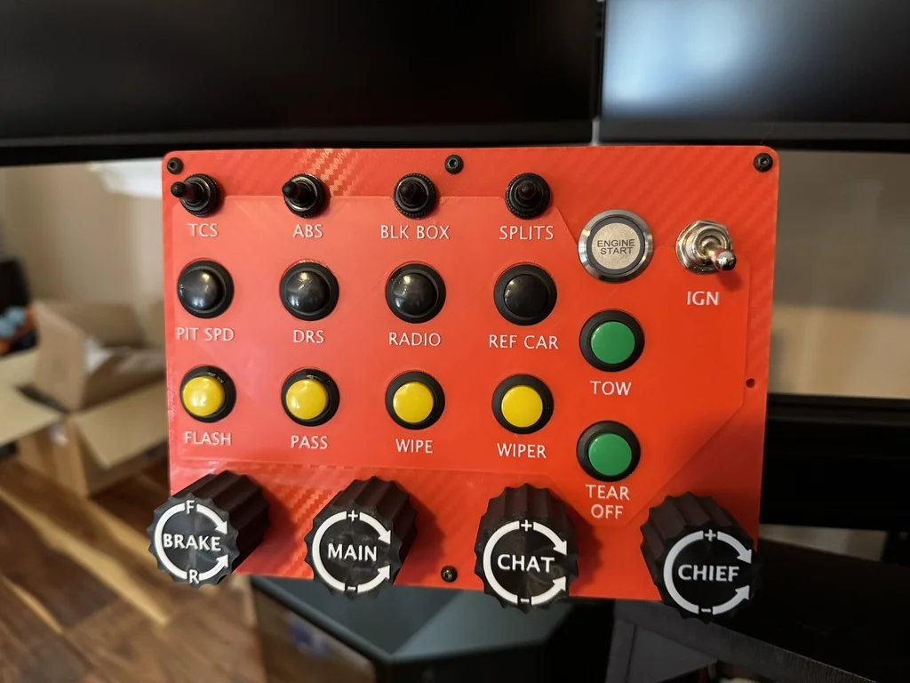 SimRacing Button Box - Полный проект