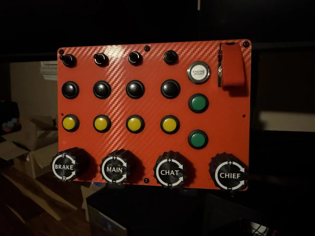 SimRacing Button Box - Полный проект