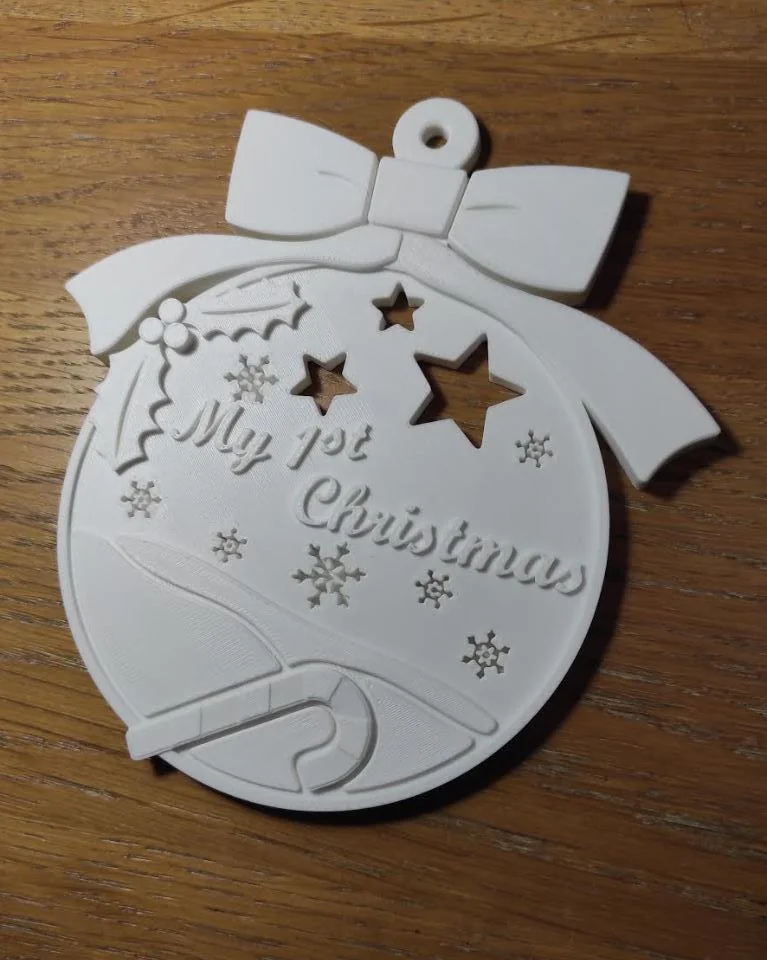 Декорация "Мой первый Рождество"
