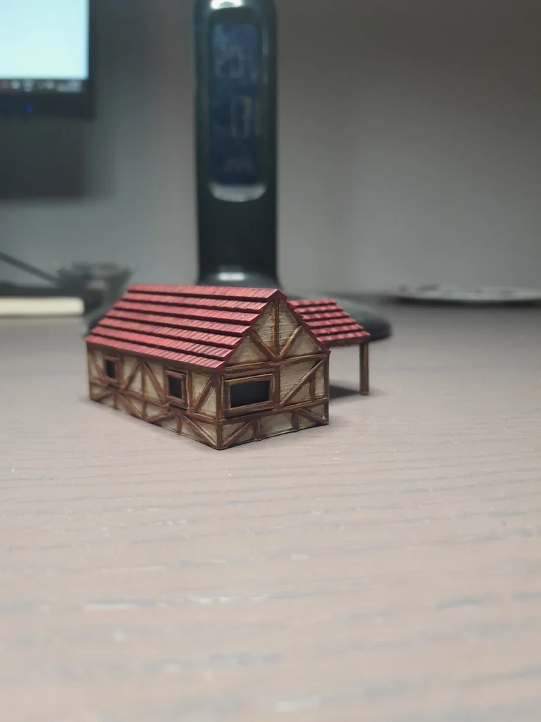 10мм Деревянный Каркасный Дом 3