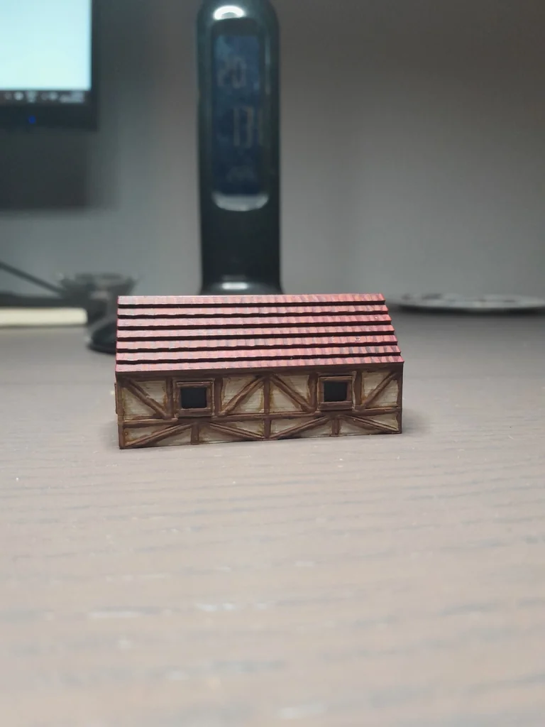 10мм Деревянный Каркасный Дом 3