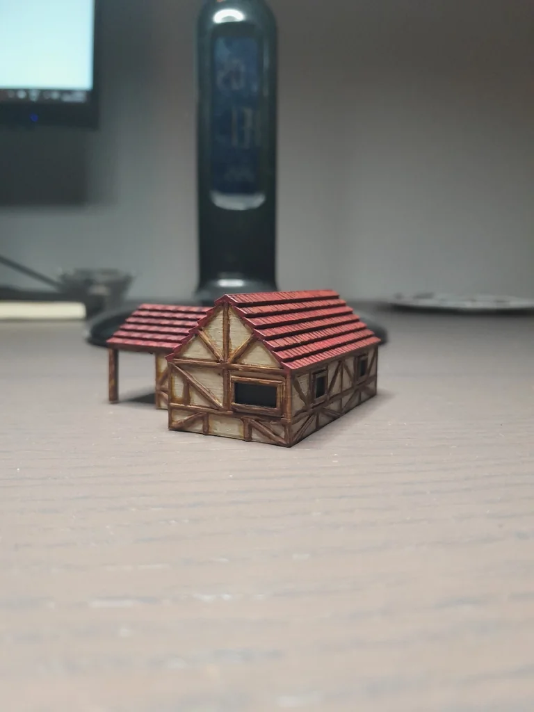 10мм Деревянный Каркасный Дом 3