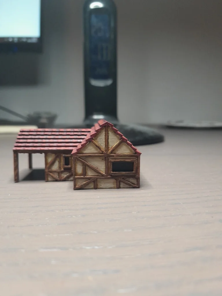 10мм Деревянный Каркасный Дом 3