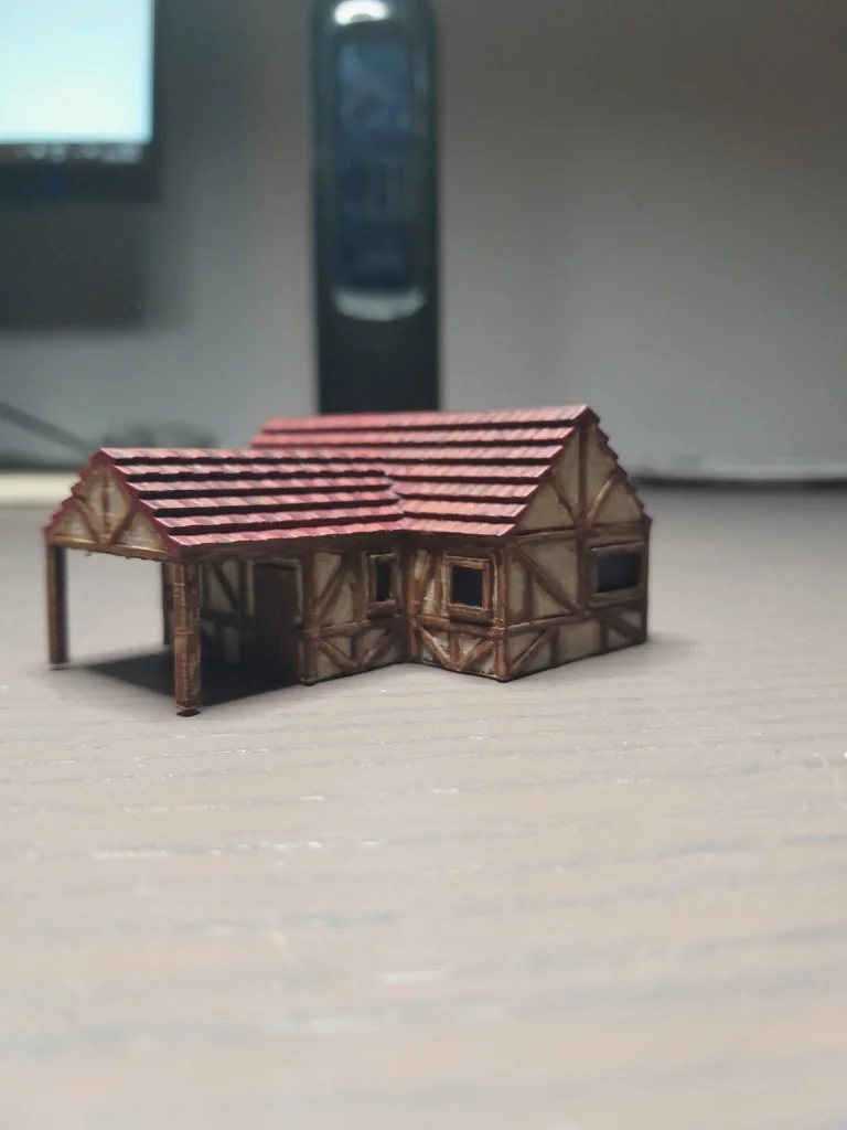 10мм Деревянный Каркасный Дом 3