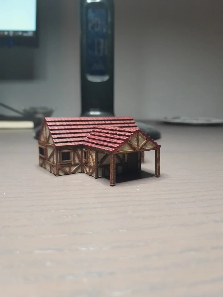 10мм Деревянный Каркасный Дом 3