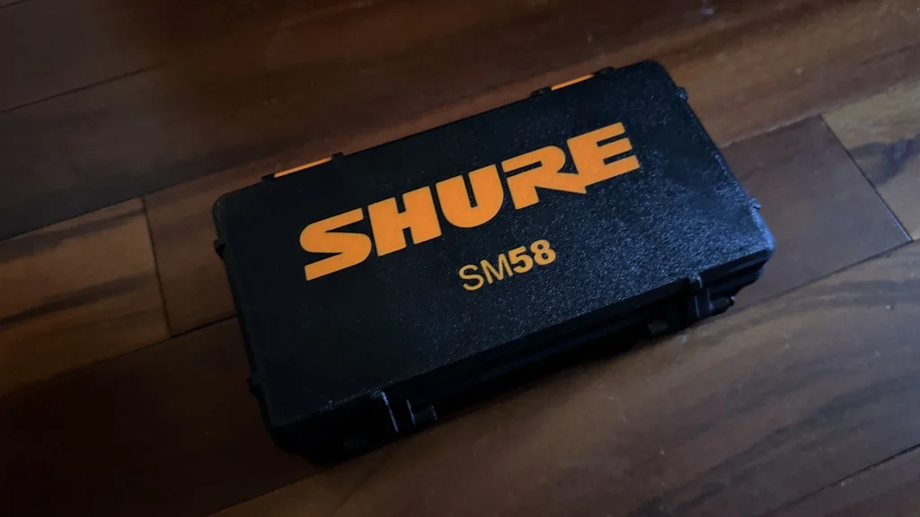 Коробка для микрофона Shure SM58
