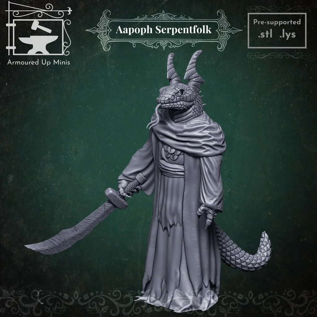 Миниатюра Serpentfolk Aapoph
