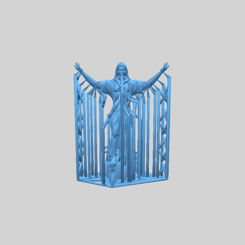 Canker Cultist - миниатюра для настольных RPG