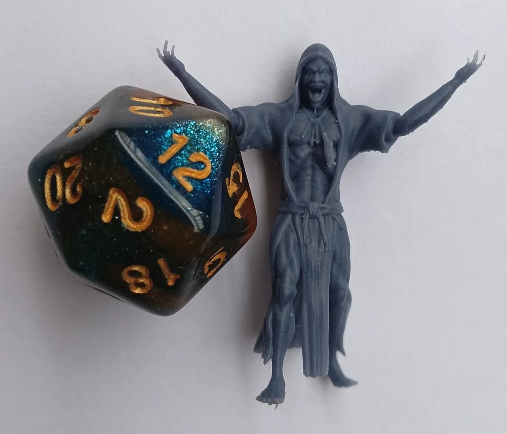 Canker Cultist - миниатюра для настольных RPG