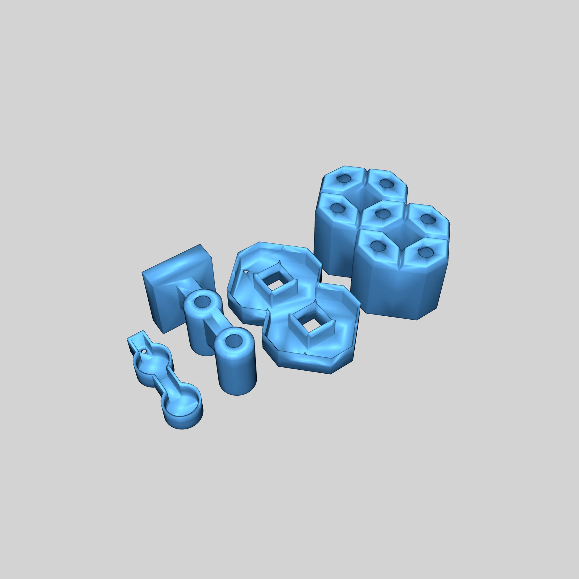 7-сегментные часы Enlite