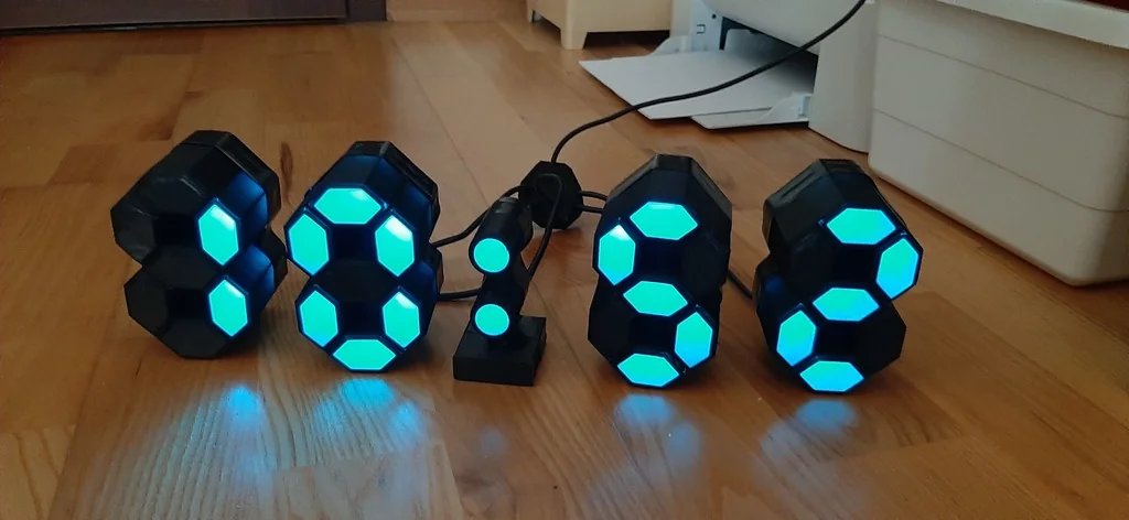 7-сегментные часы Enlite