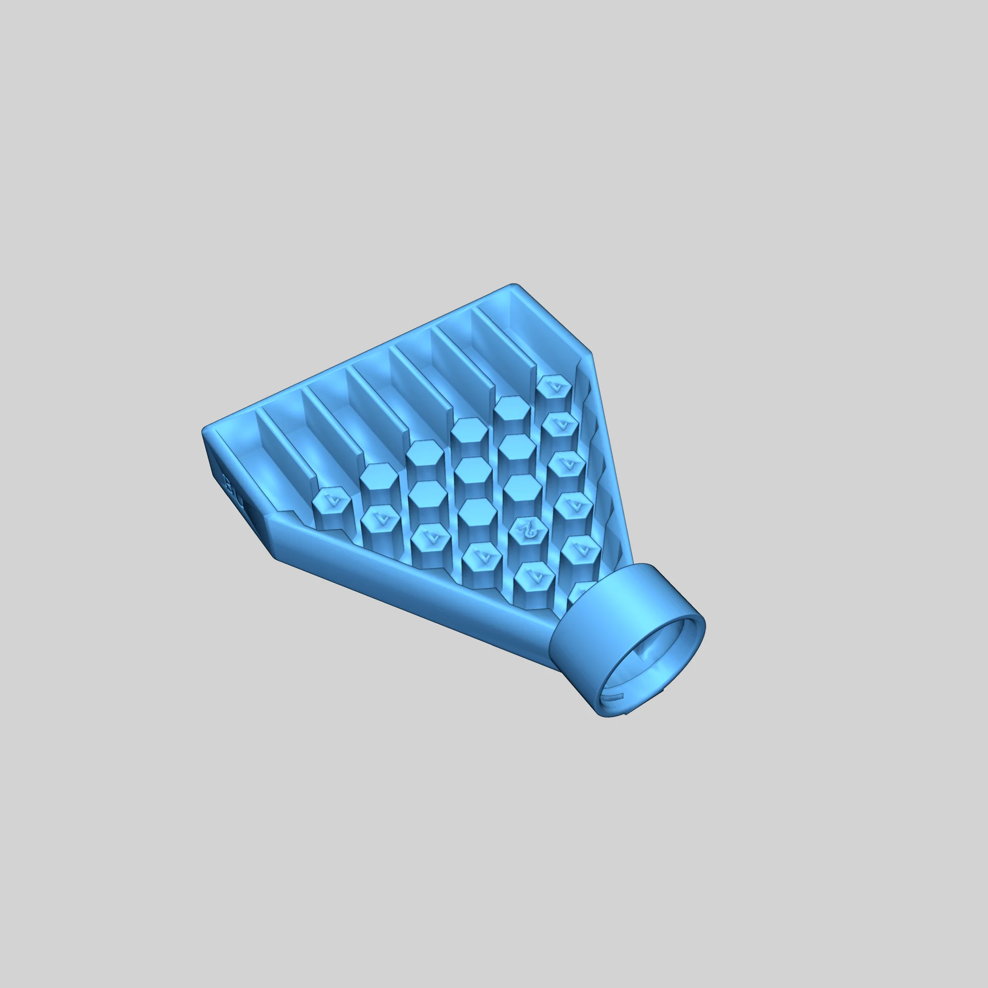 Модель Galton/Plinko Board с бутылкой