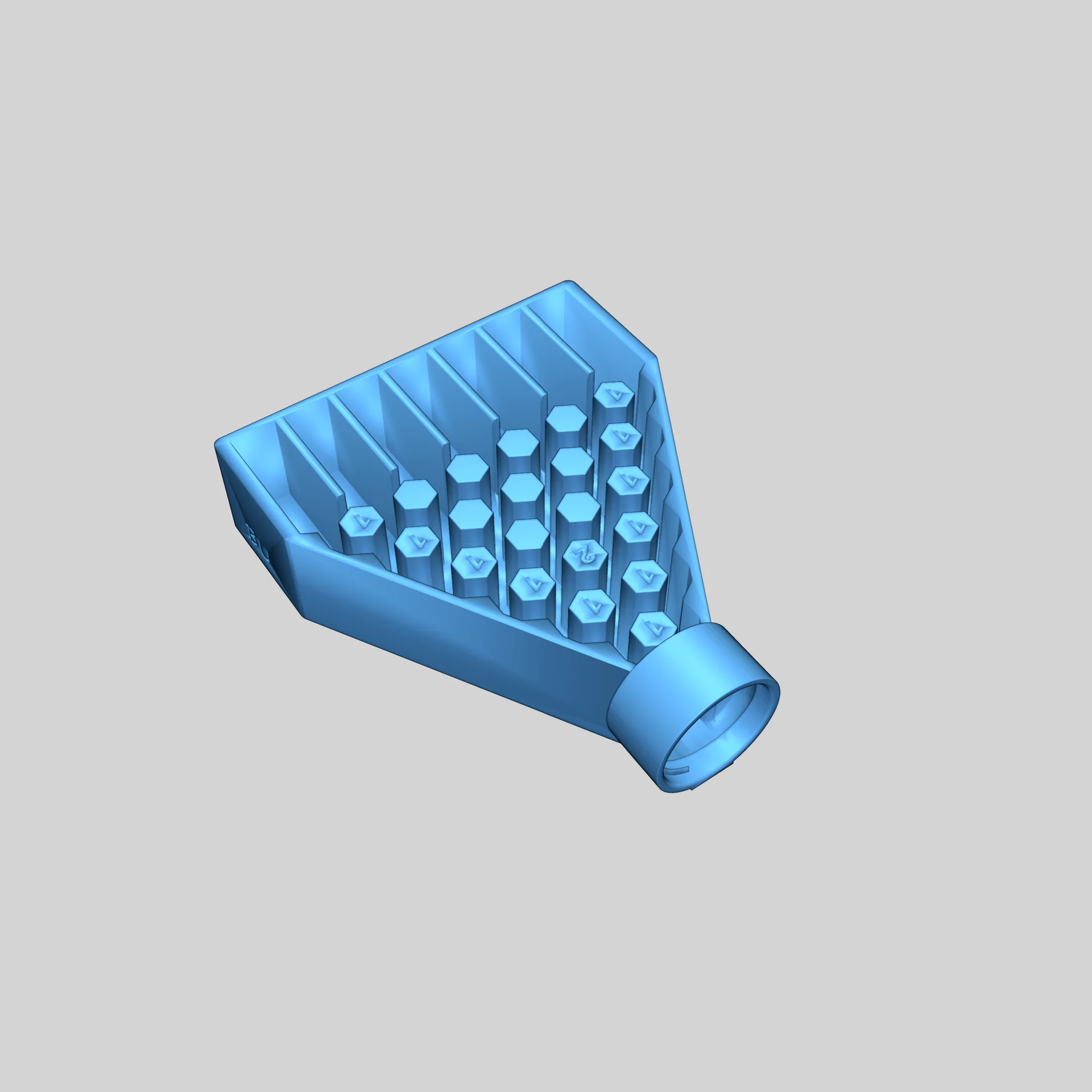 Модель Galton/Plinko Board с бутылкой