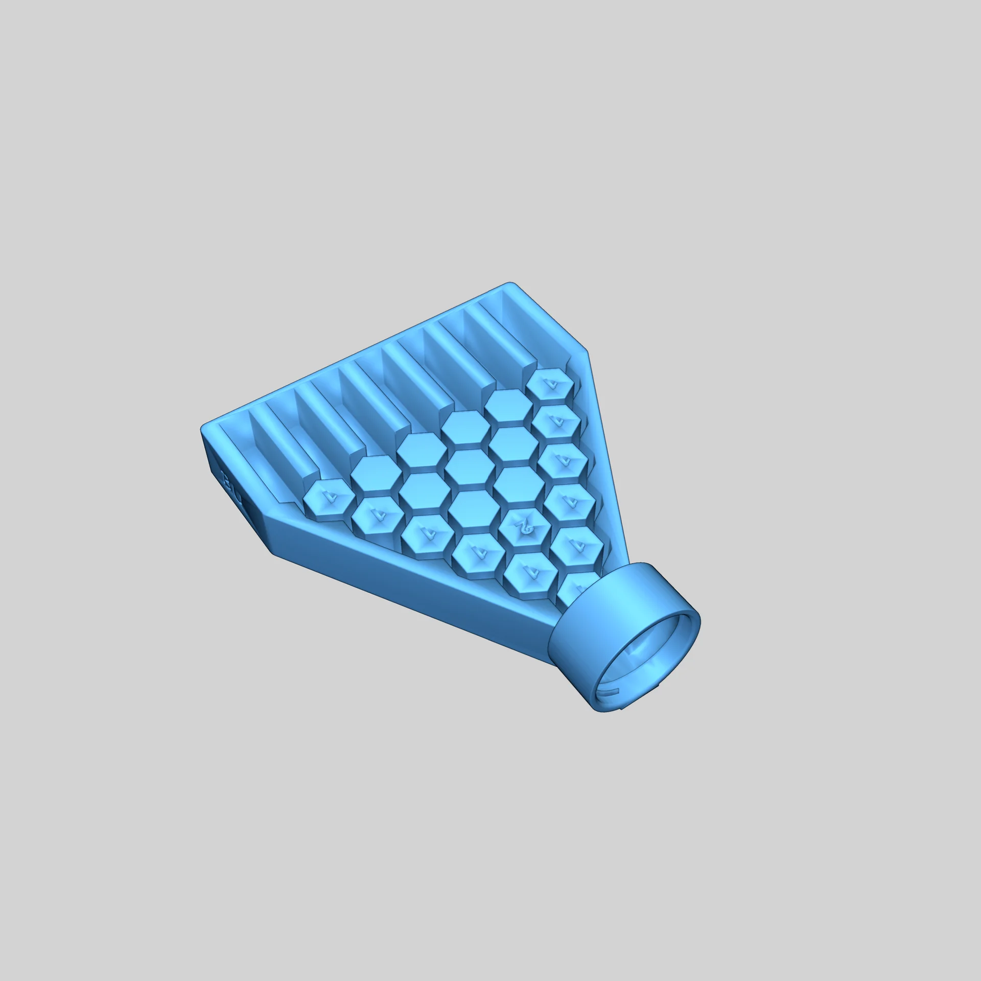 Модель Galton/Plinko Board с бутылкой