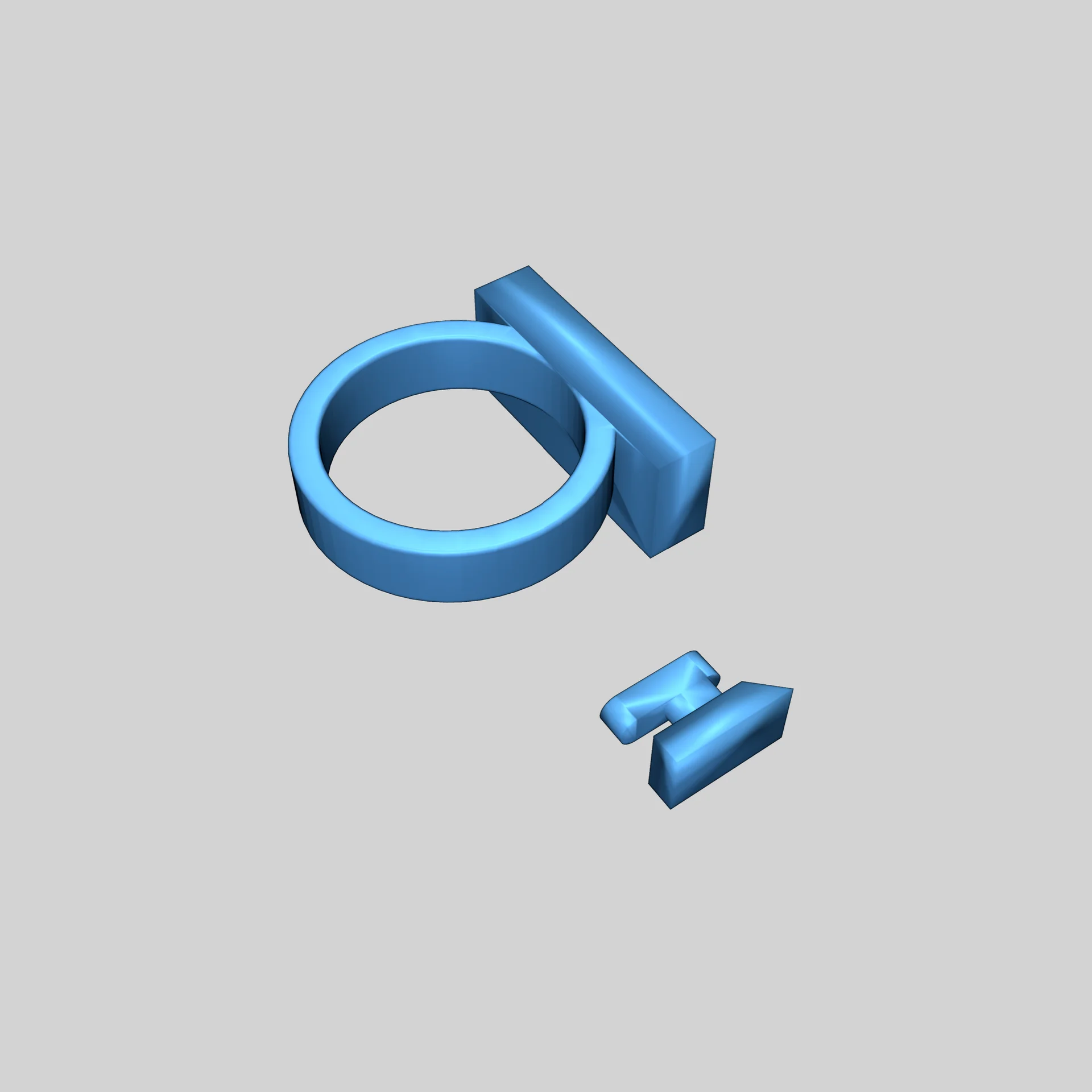 Параметрическое кольцо для держателя инструментов Skadis