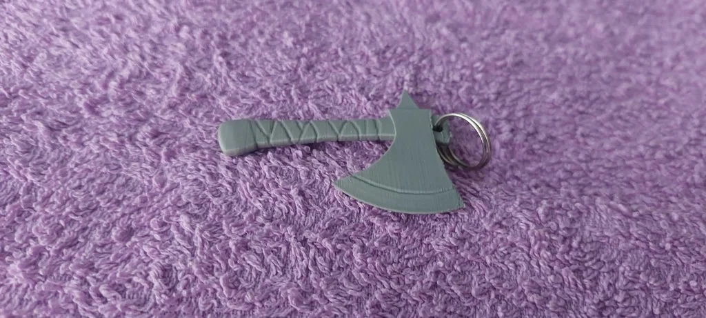 Стилизованный викингский топор 3D-модель