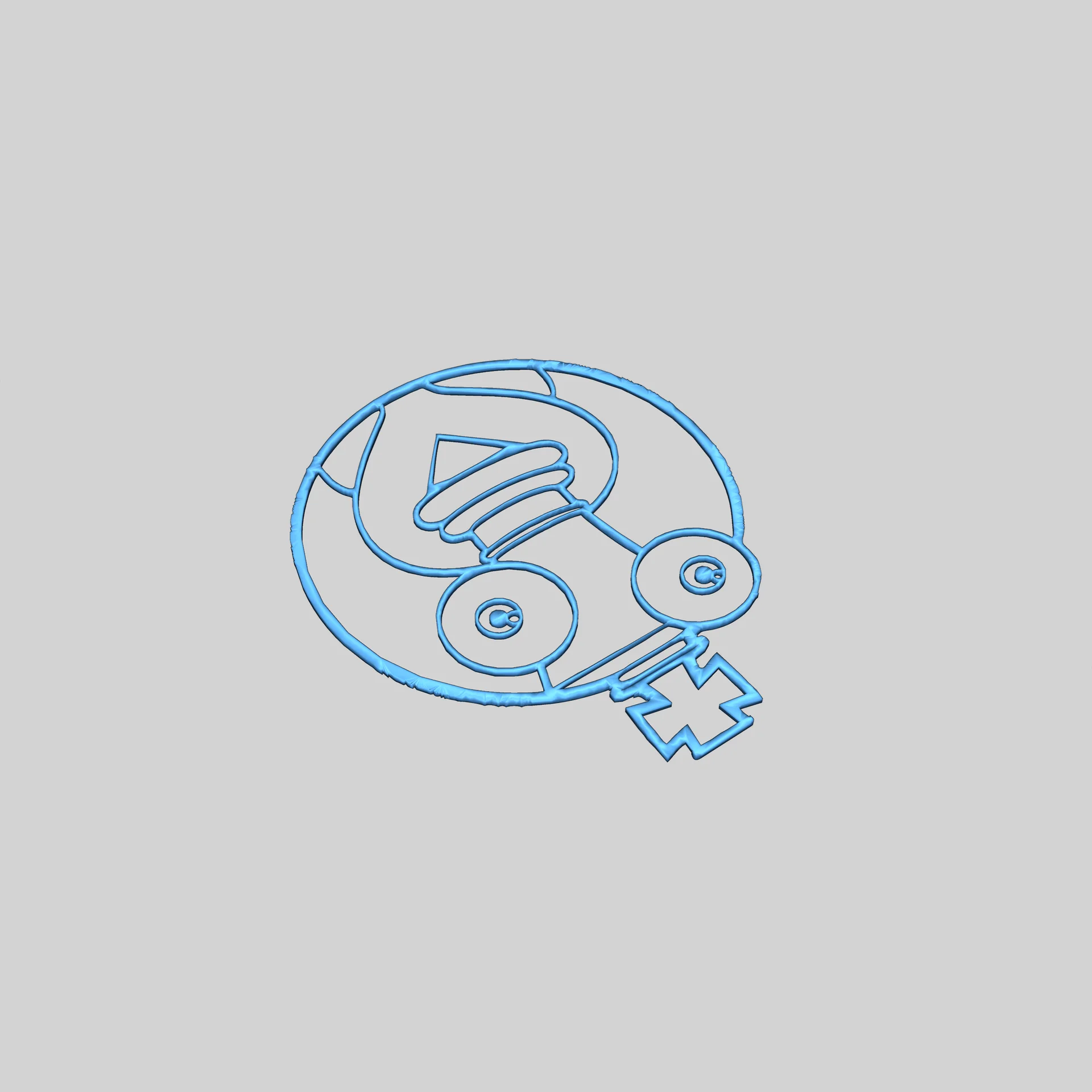 Магнит на холодильник Kinger из Amazing Digital Circus