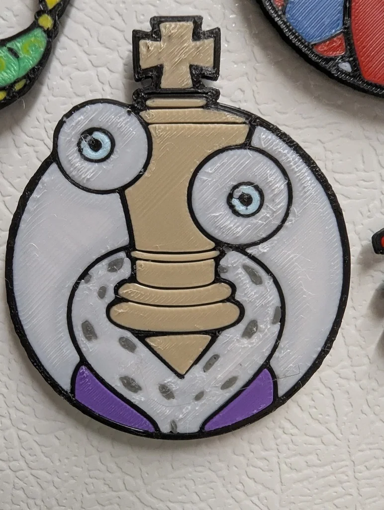 Магнит на холодильник Kinger из Amazing Digital Circus