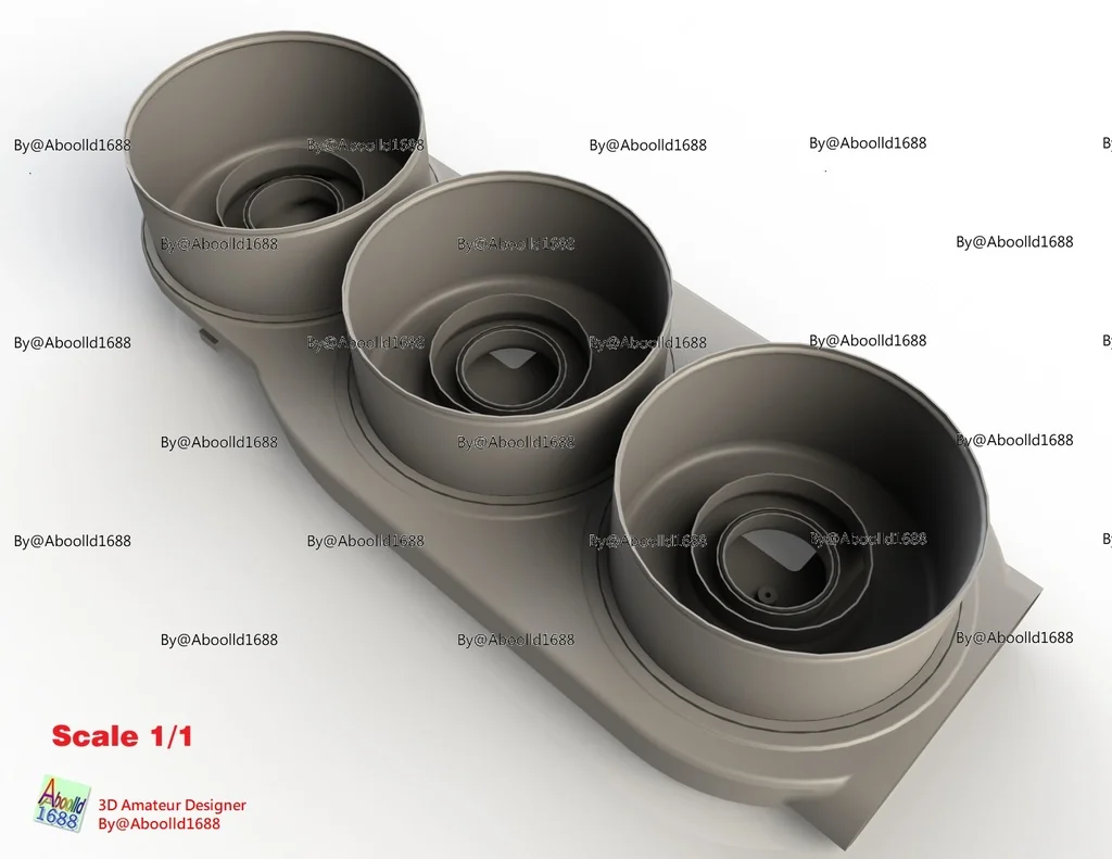 Модель танка Тигр с ранними воздушными фильтрами