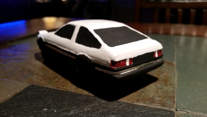 Кузов Toyota Trueno AE86 '86 для короткого шасси