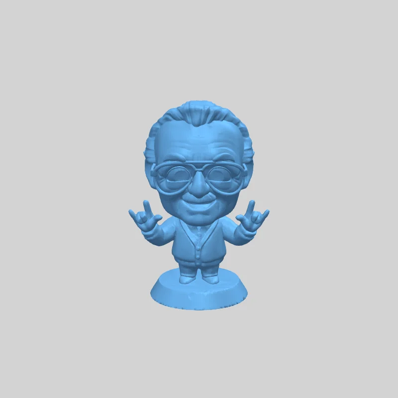 Статуя в честь Стэна Ли | Стиль Bobblehead Marvel