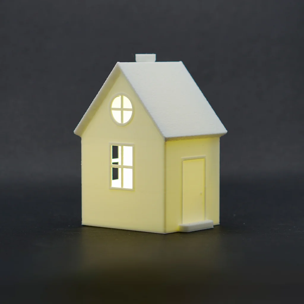 Новогодние домики - украшения для праздников