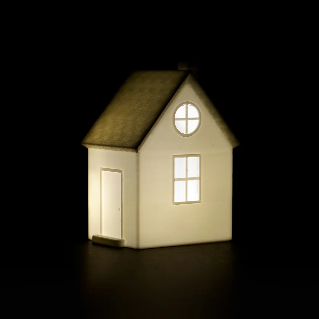 Новогодние домики - украшения для праздников