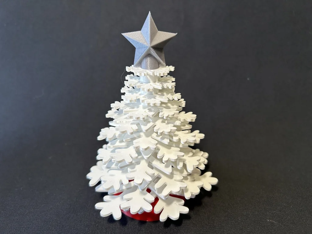 Набор для сборки снежного дерева - Версия 1