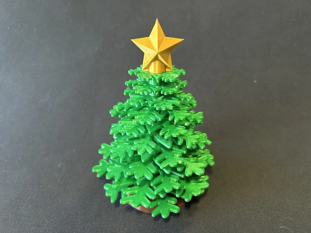 Набор для сборки снежного дерева - Версия 1