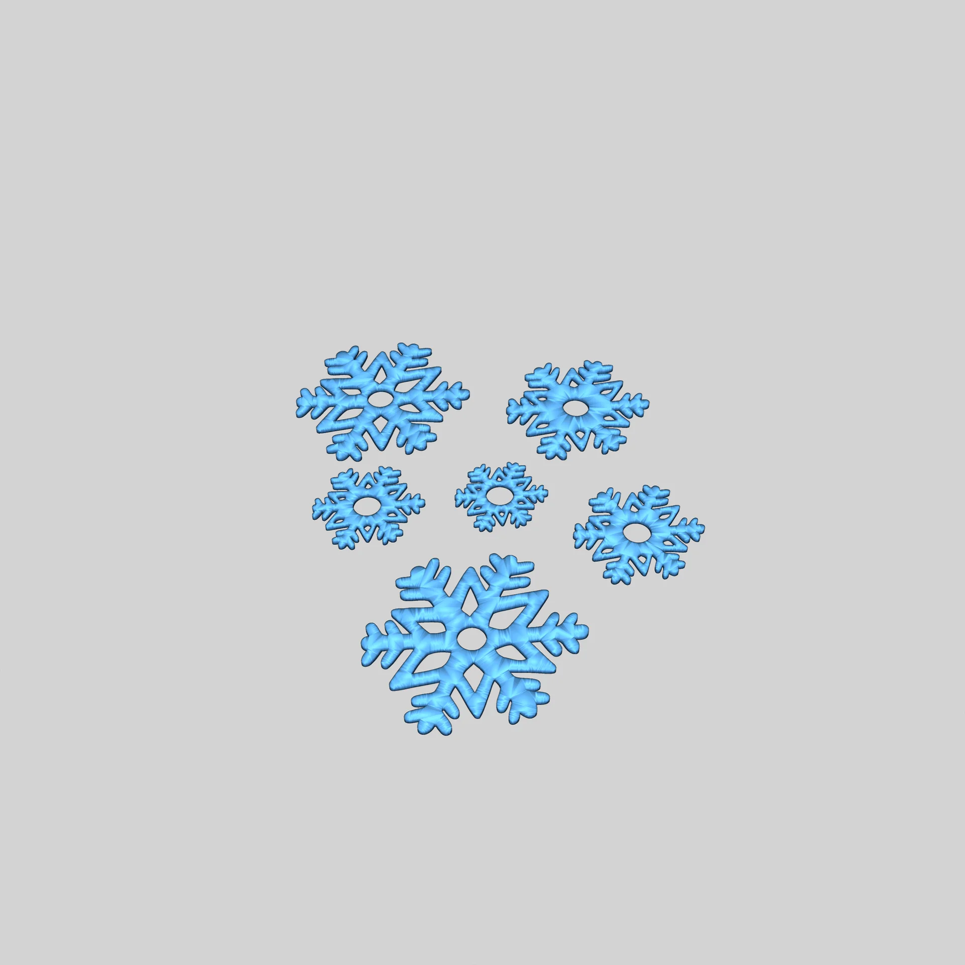 Набор для создания снежинки - Версия 2