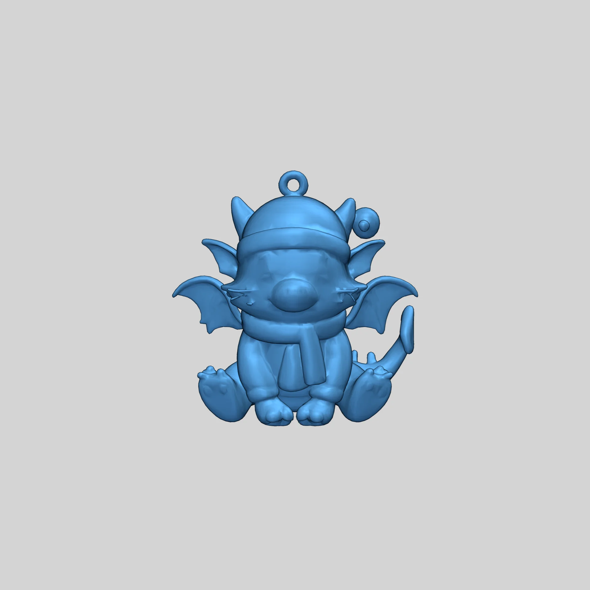 Модель: Кот и собака на Рождество