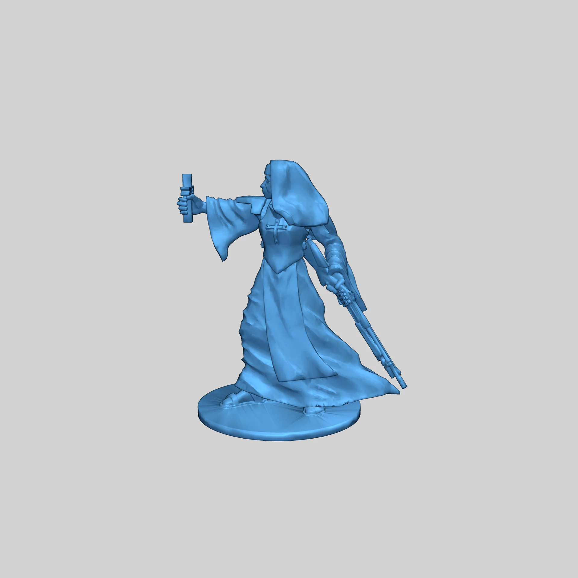 Модель Nun для Shadows of Brimstone Teruel