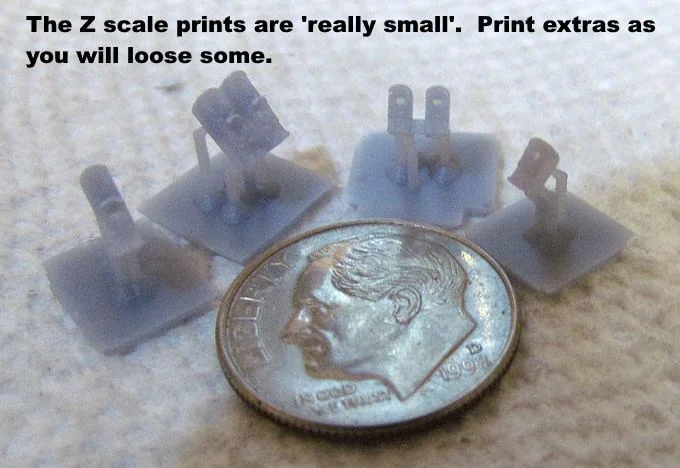 Модели карликовых сигналов Z масштаба