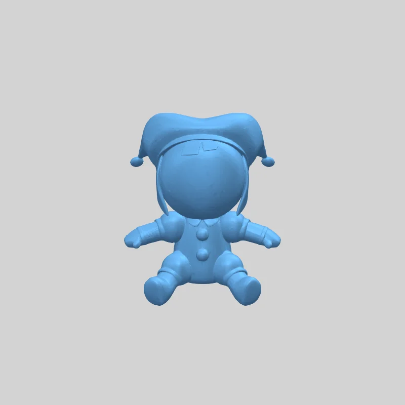 Pomni Plushie - Мягкая игрушка для печати