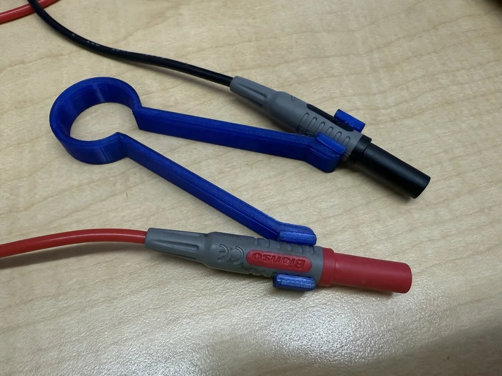 Держатель проводов для мультиметра