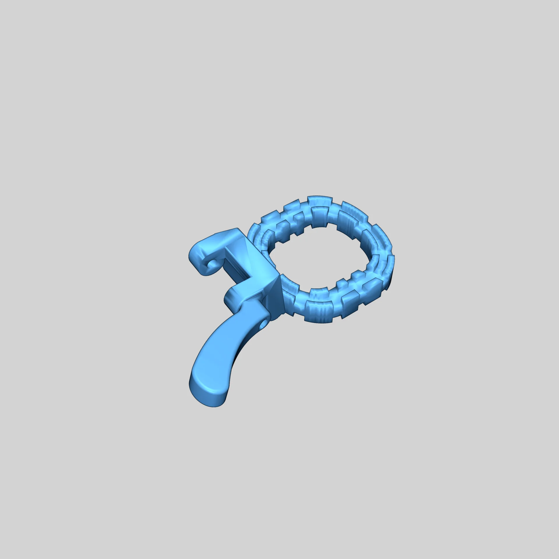 Модель волшебной трубки для пузырей