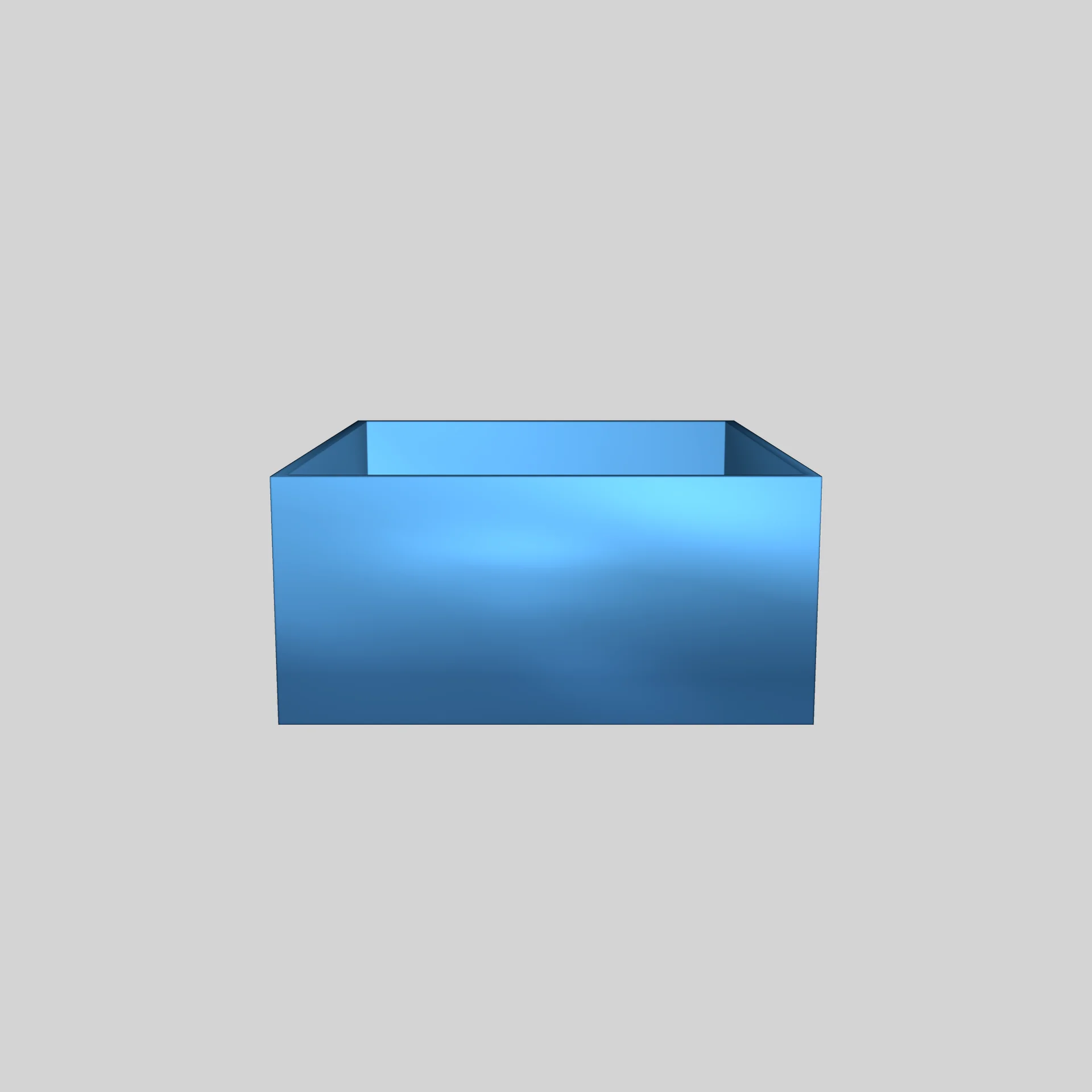 Прямоугольная коробка 18x15x7 см