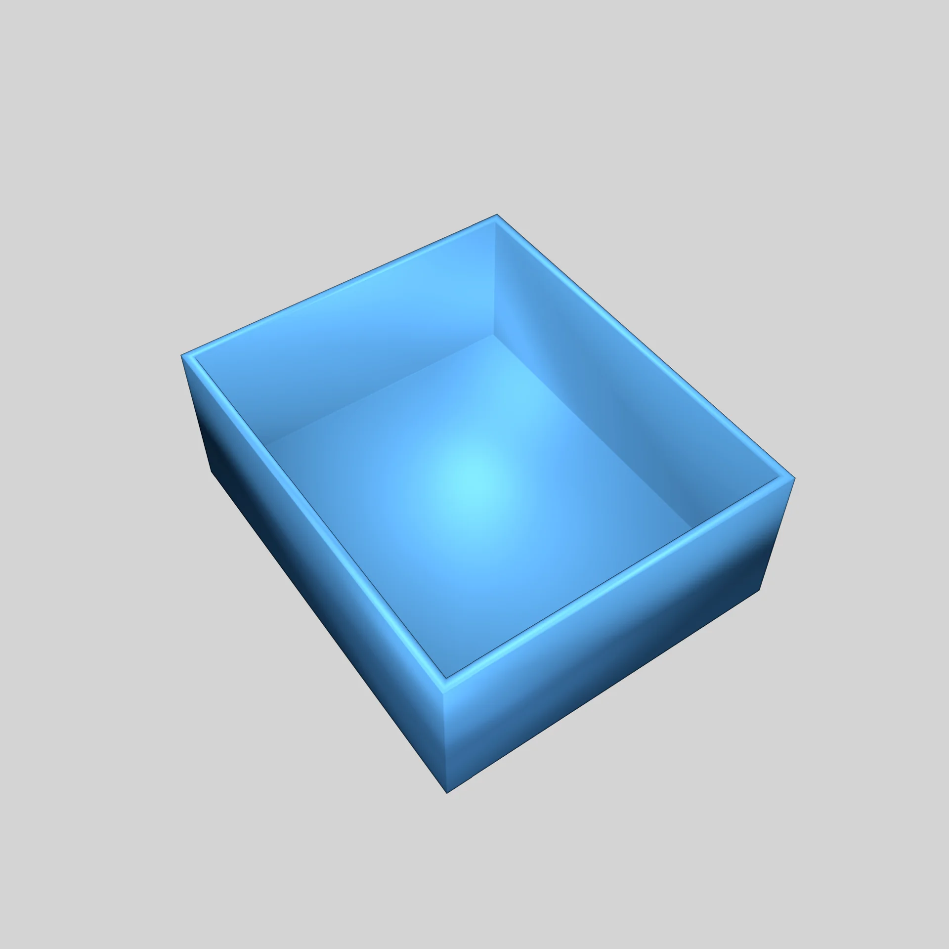 Прямоугольная коробка 18x15x7 см