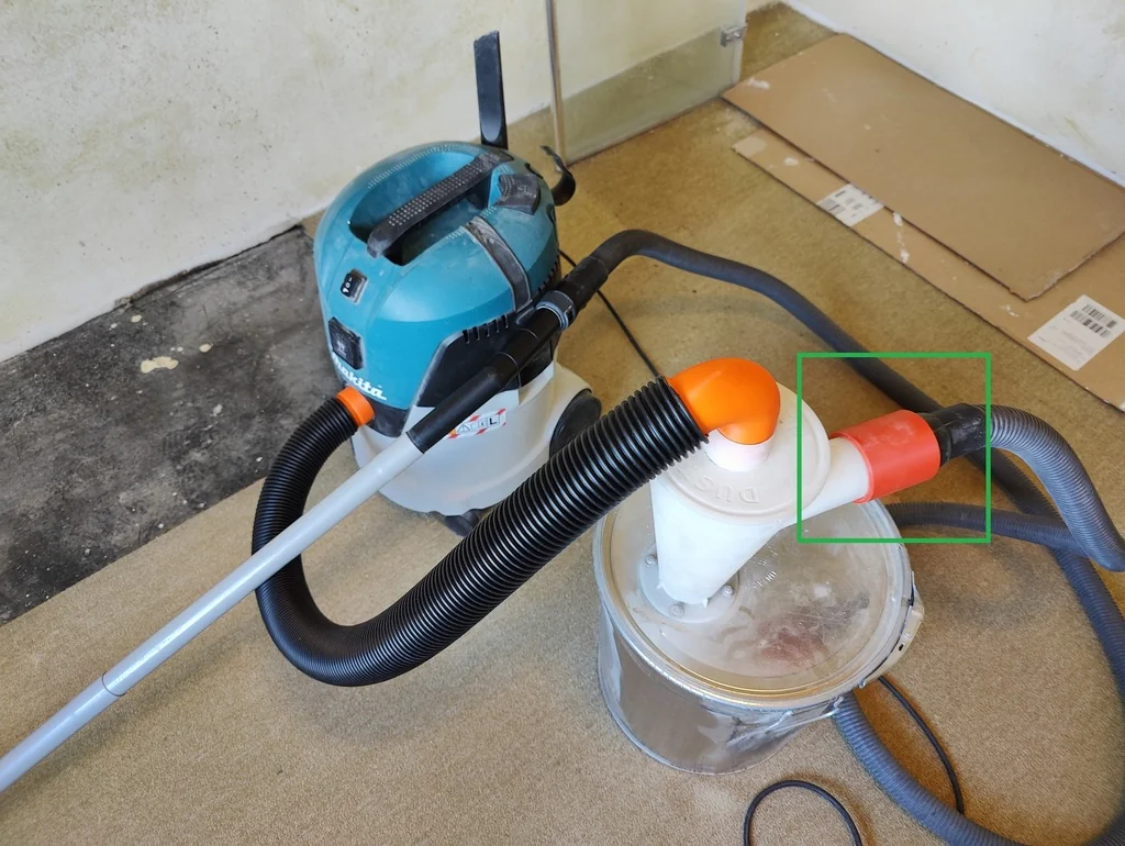 Адаптер для пылеотсоса Makita к циклонному фильтру