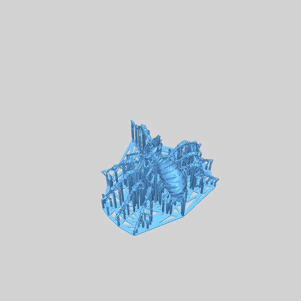 Миниатюра Drider для настольных RPG