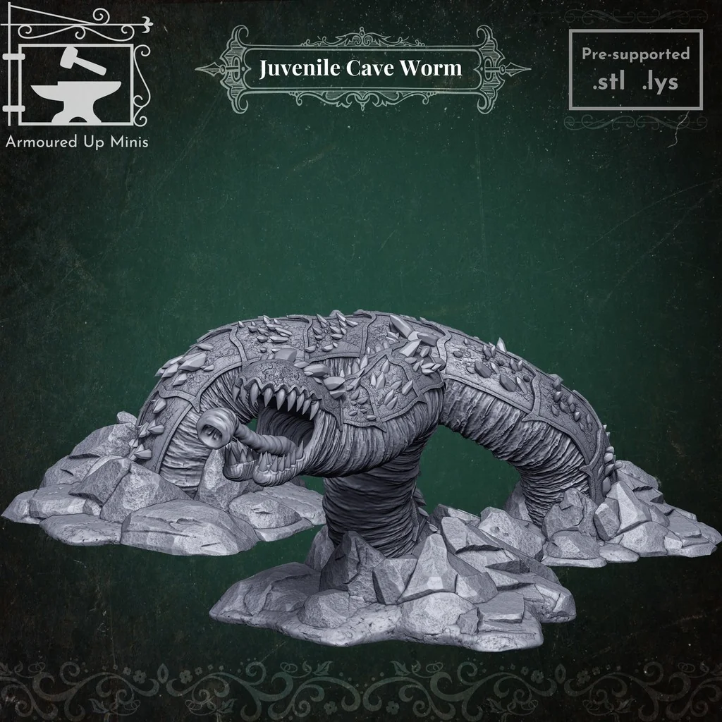 Ювенильный пещерный червь