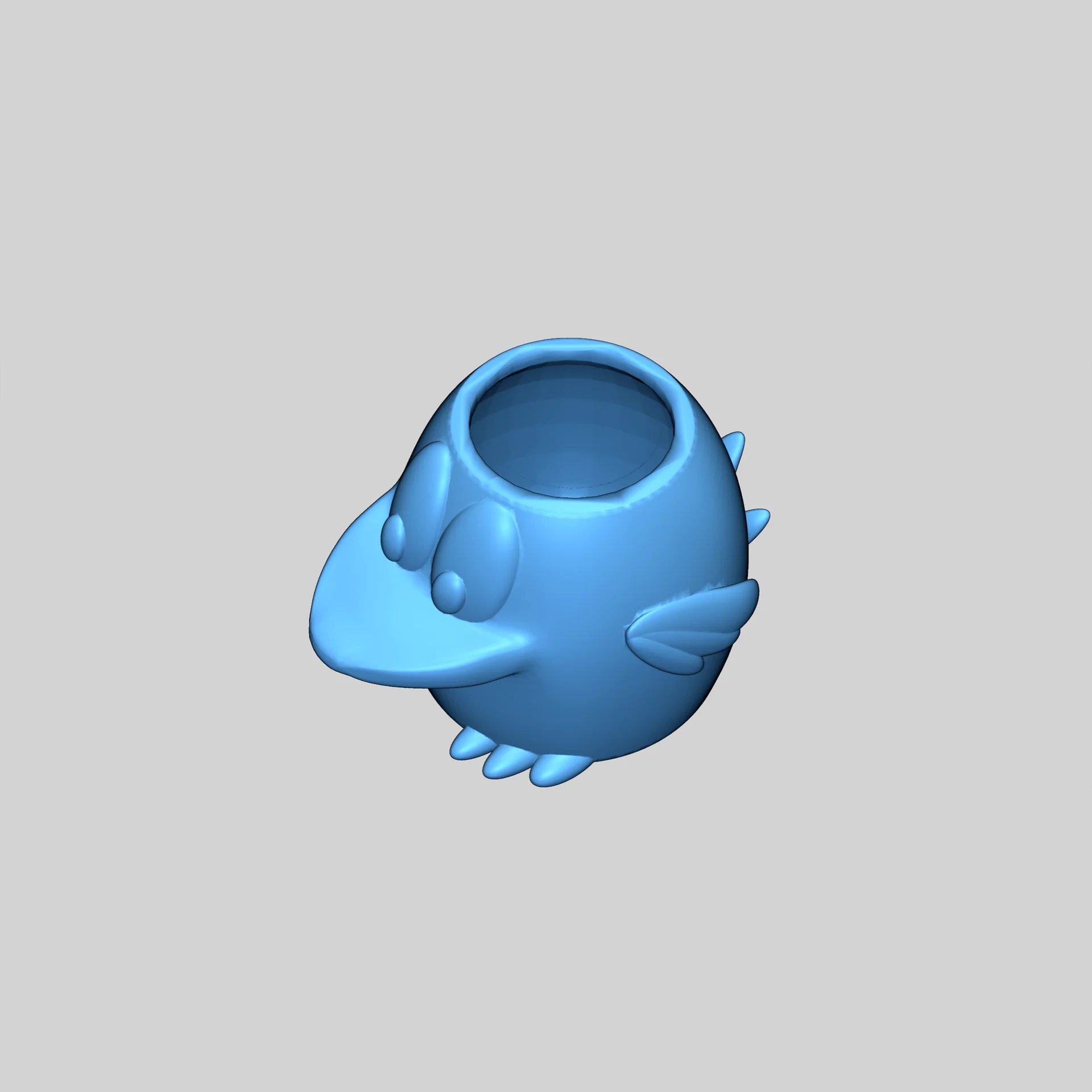 Модель корзины с зайцем