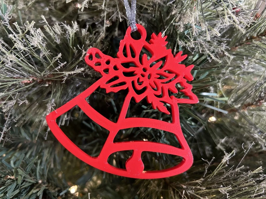 Рождественский колокольчик для 3D-печати