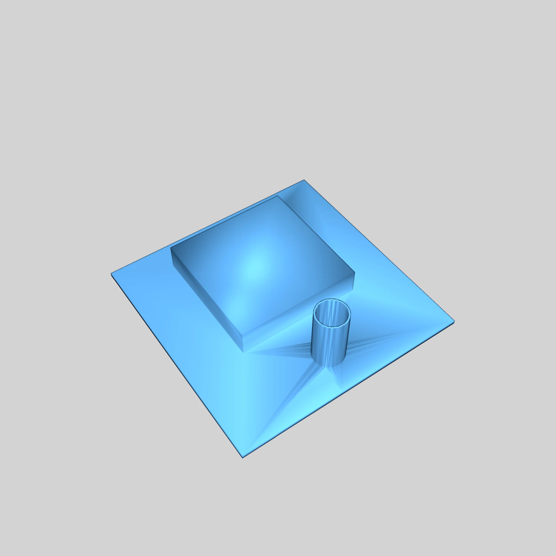 Модель кирпичного здания 1:87 HO