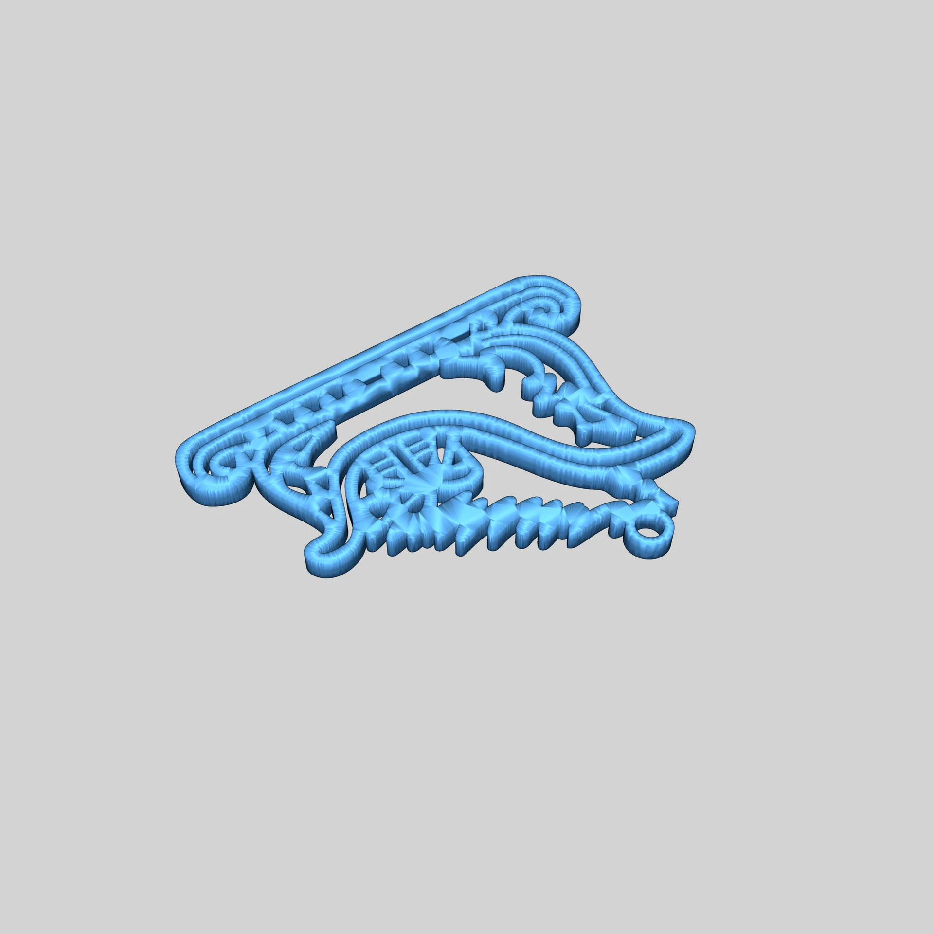 Рождественская игрушка-сани